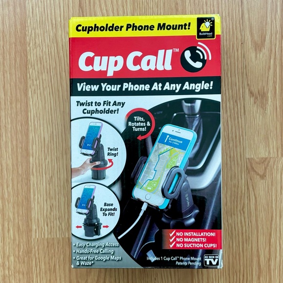 Cup Call Car Phone Holder - Picture 1 of 5
